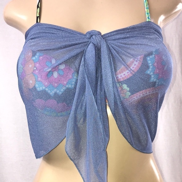 Zuliana Short Sarong Made in USA - Picture 1 of 4